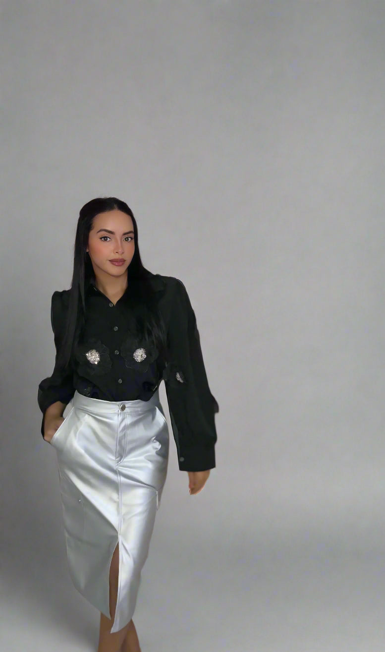 Silver Skirt