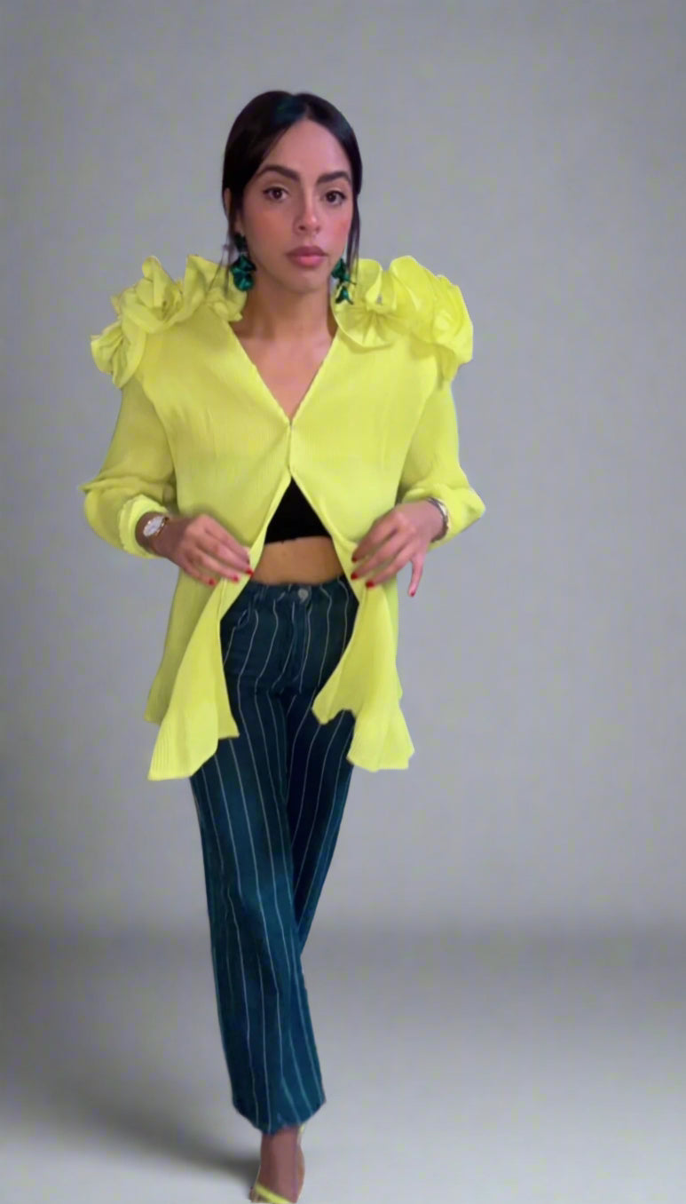 Royal Flower Blouse