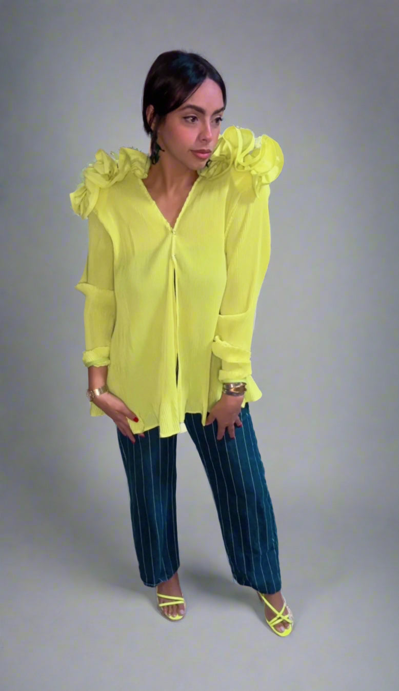 Royal Flower Blouse