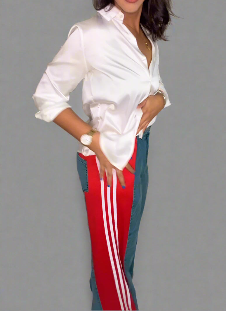 Red Statement Jean